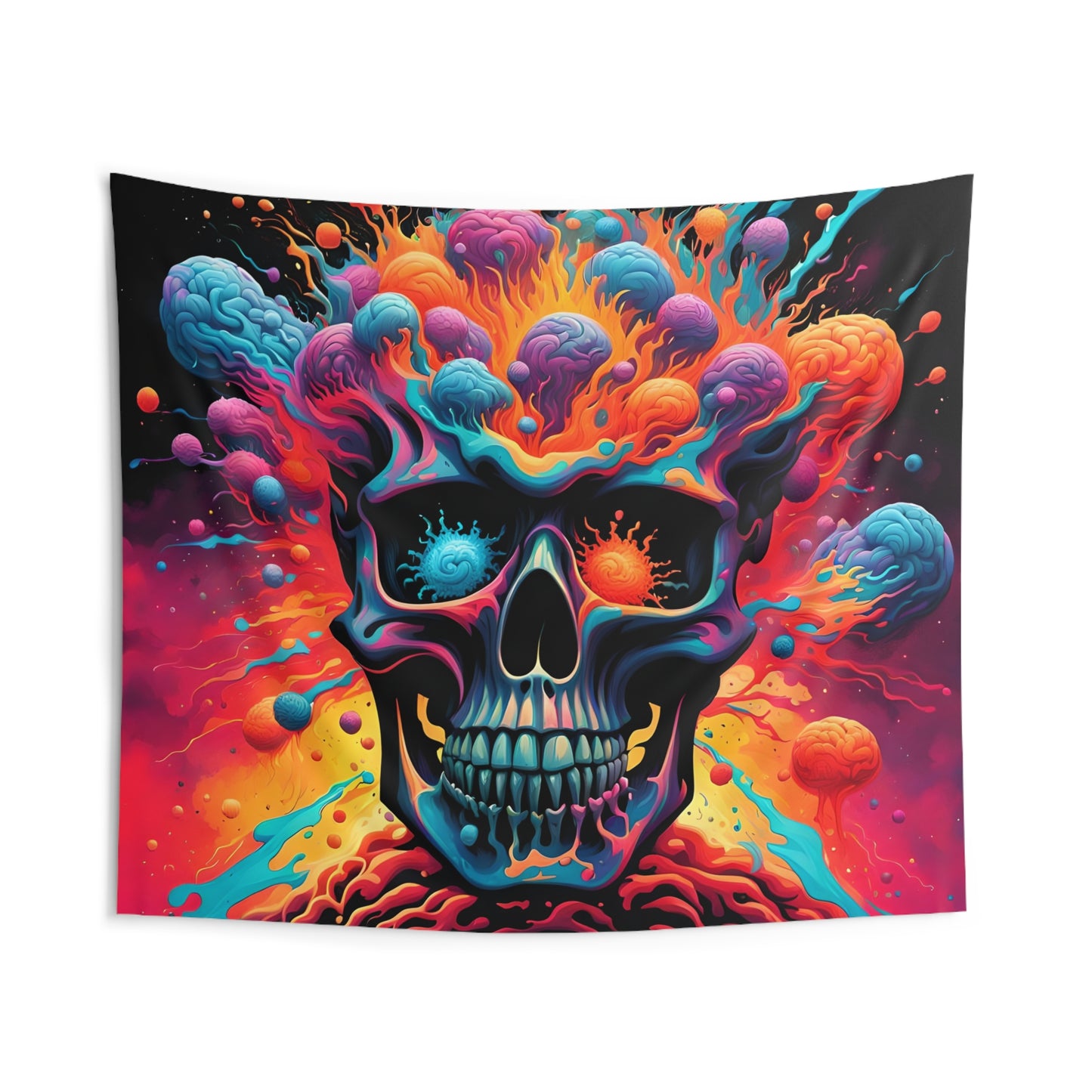Mind Blown Indoor Wall Tapestries