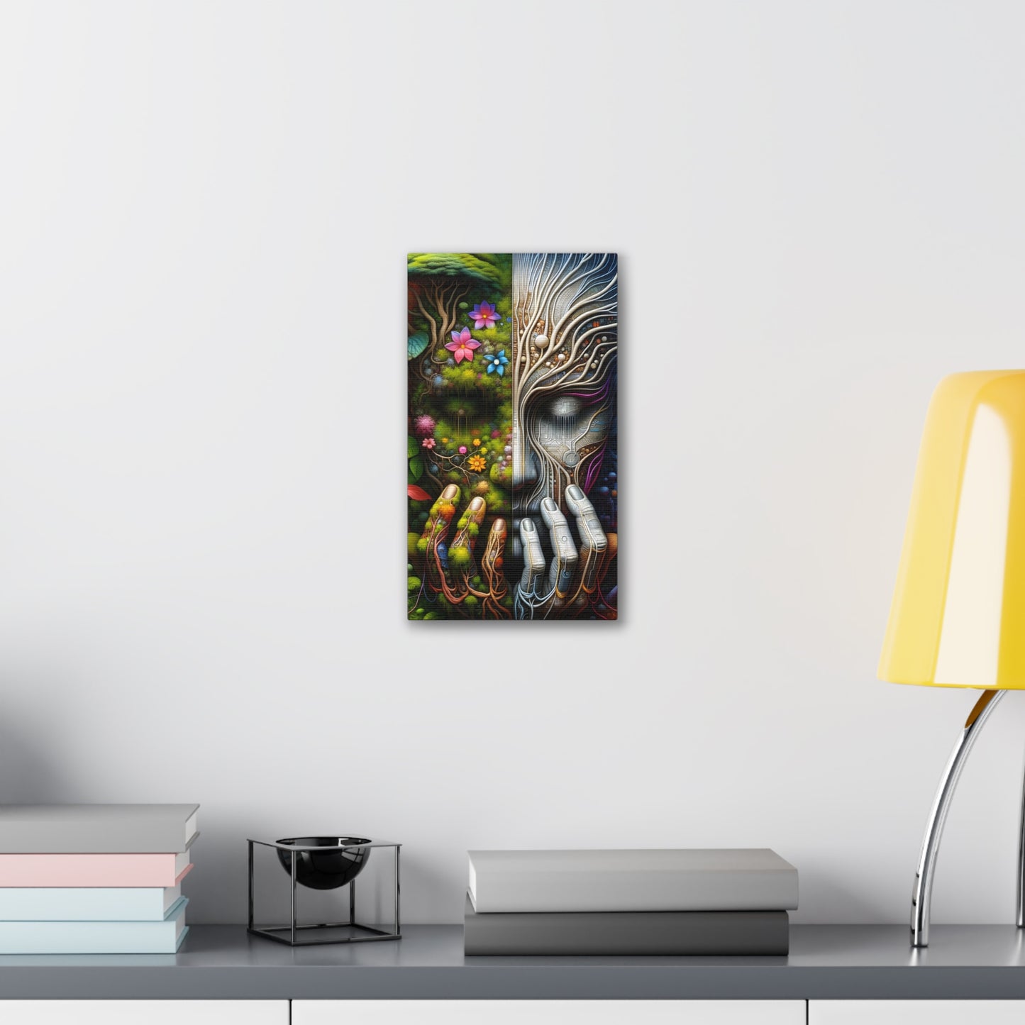 Duality Canvas Art - Stunning Stretched Wall Decor