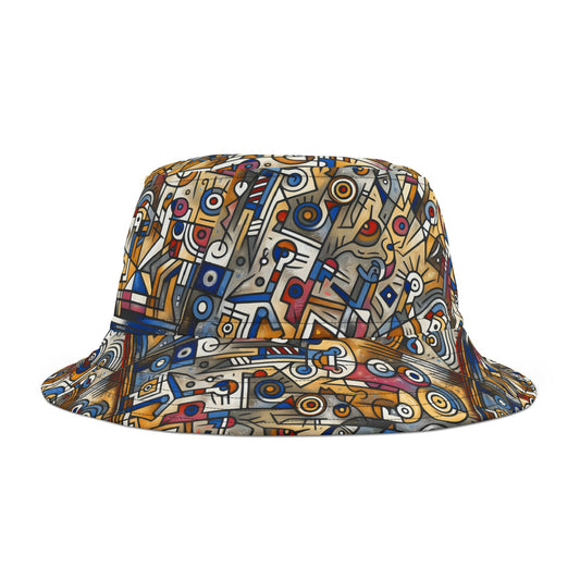 SNRG Unity Bucket Hat, Unique Streetwear Cap, Hip Hop Headwear,  Fashion Accessory, Trendy Hat