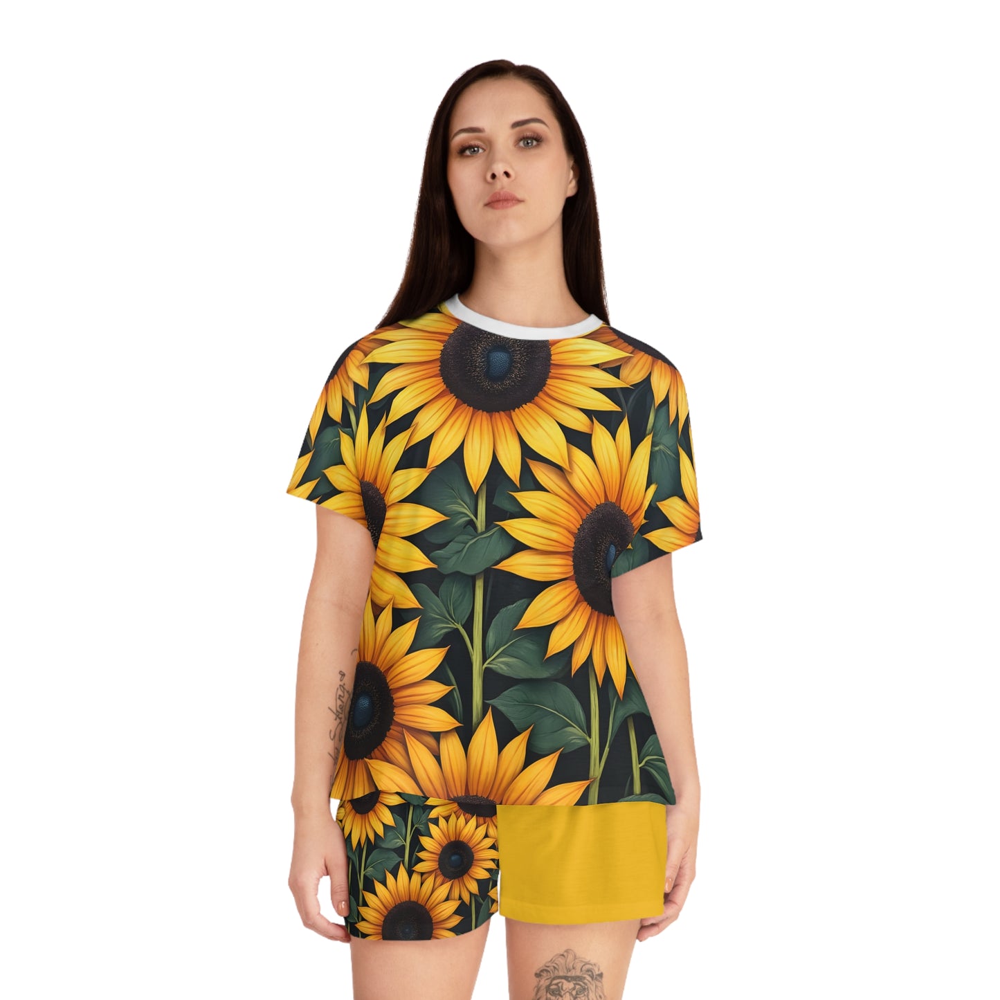 Women's Sunflowerz Short Pajama Set