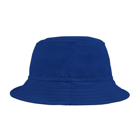 SNRG Bucket Hat, Dark Blue, Unique Streetwear Cap, Hip Hop Headwear, Trendy Festival Hat, Fashion Accessory