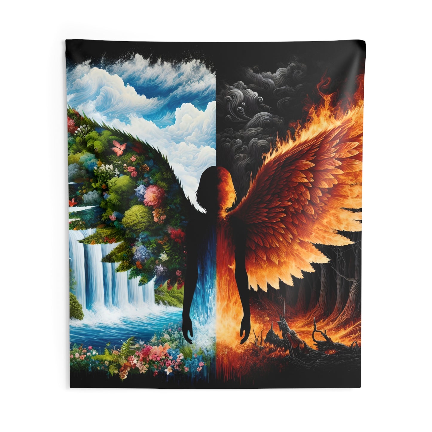 Angelz & Demonz Indoor Wall Tapestry