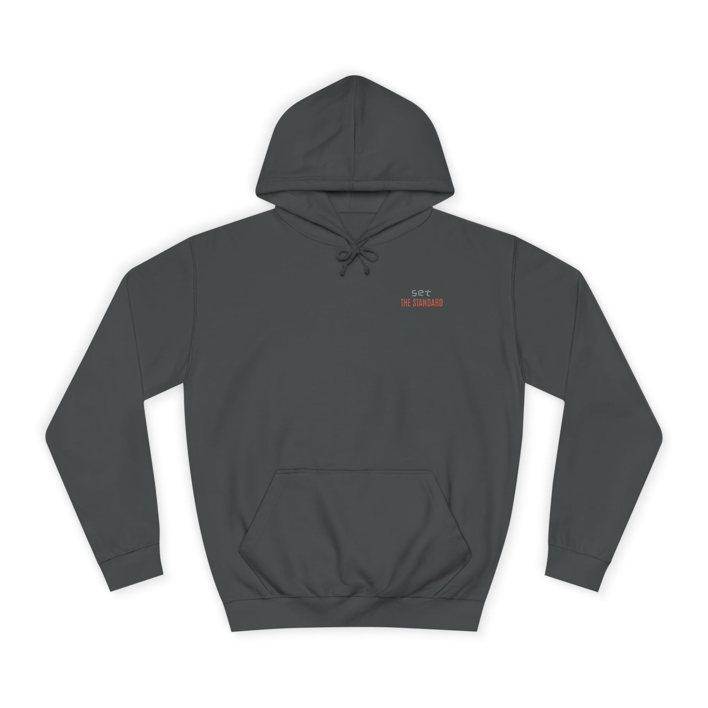 SNRG Unisex Hoodie - Set the Standard, Sweatshirt, Hooded Jacket, Casual Pullover, Trendy Apparel, Outerwear, Hoodie