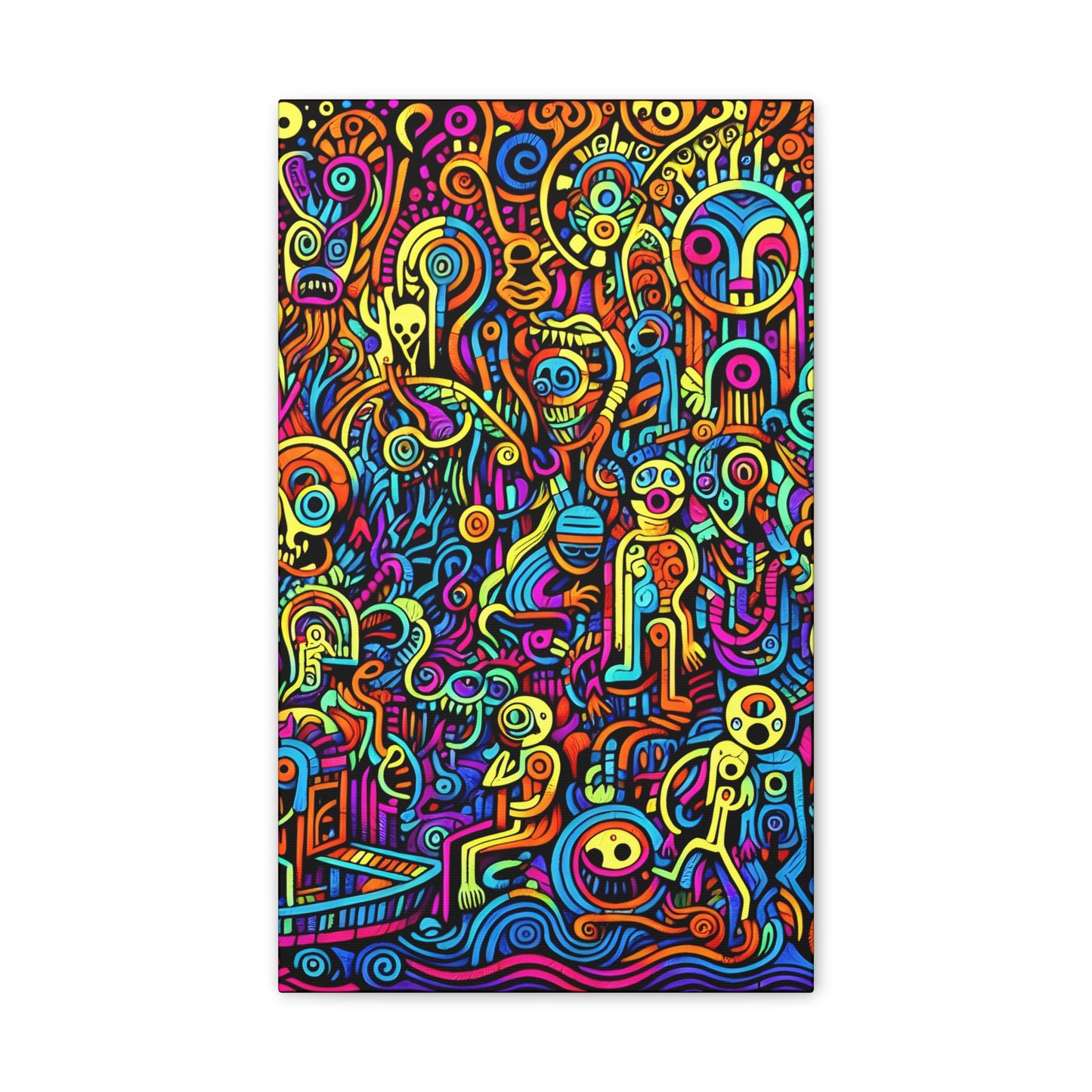 Monsterz Canvas Stretched, 0.75"