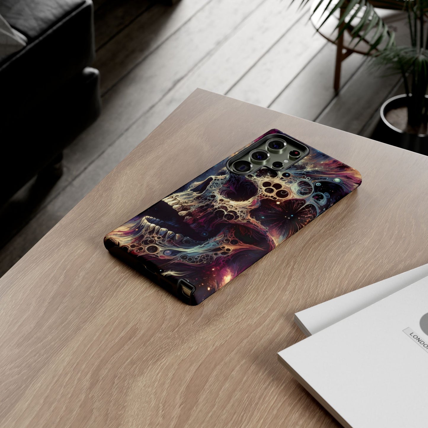 Cosmic Skullz Phone Case