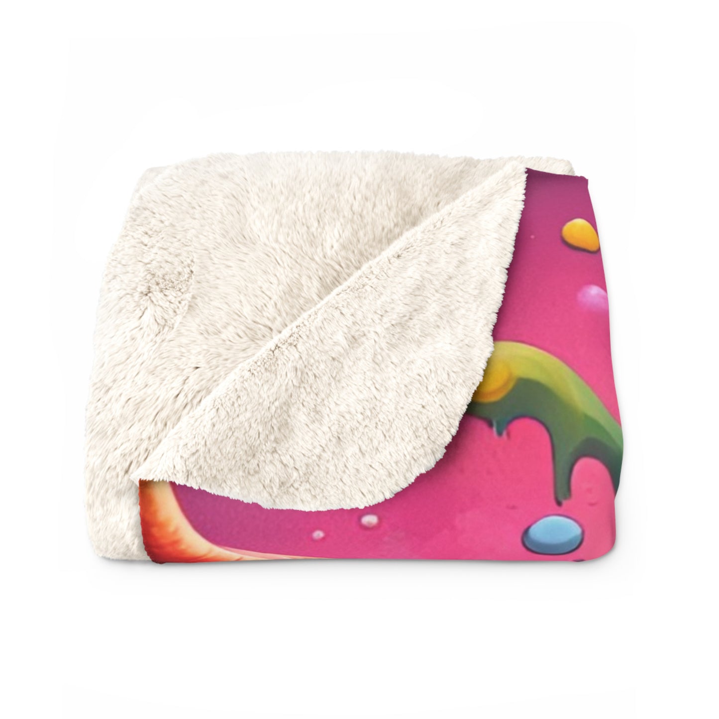 Wacky Sherpa Fleece Blanket