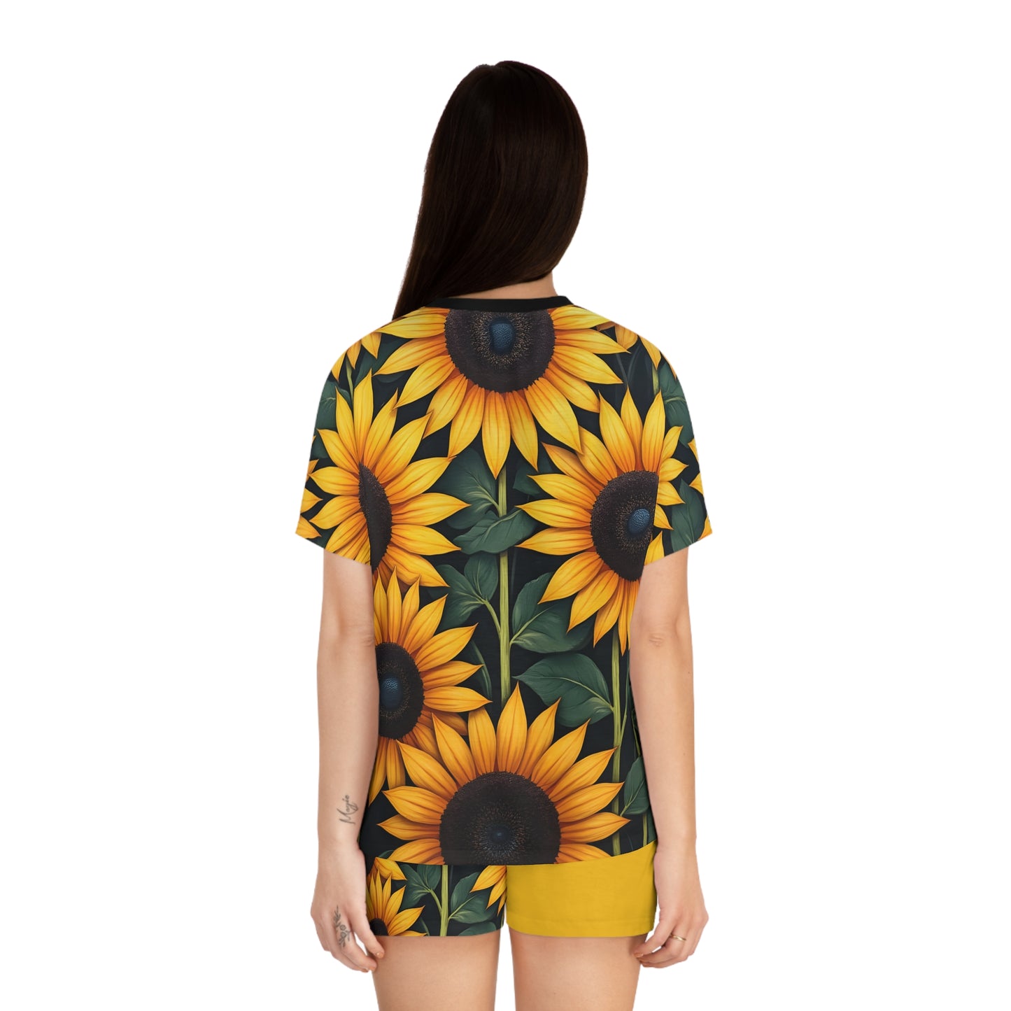 Women's Sunflowerz Short Pajama Set