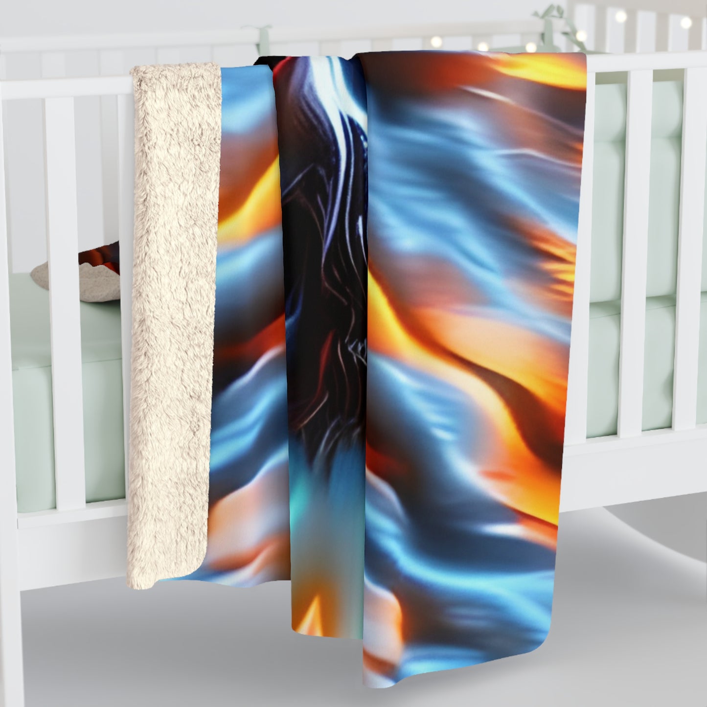 Angelz & Demonz Sherpa Fleece Blanket