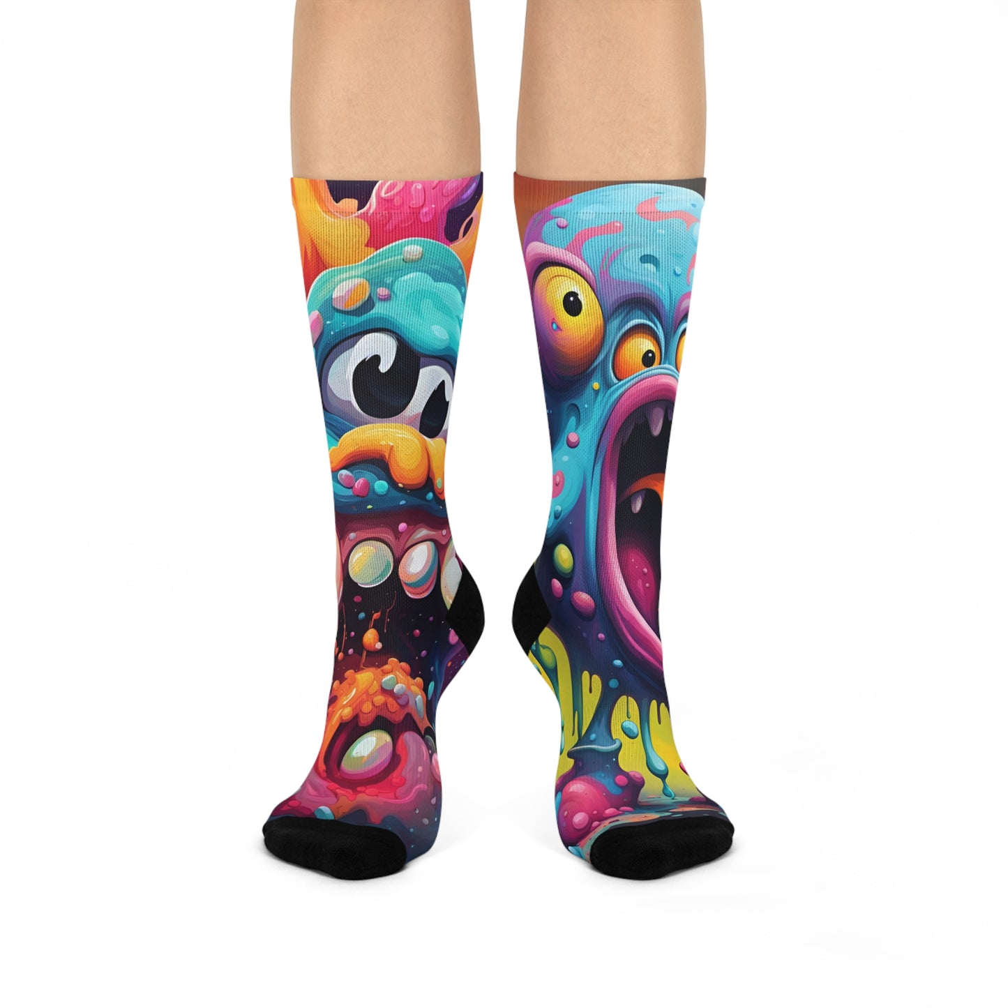 Cushioned Crew Wacky Socks