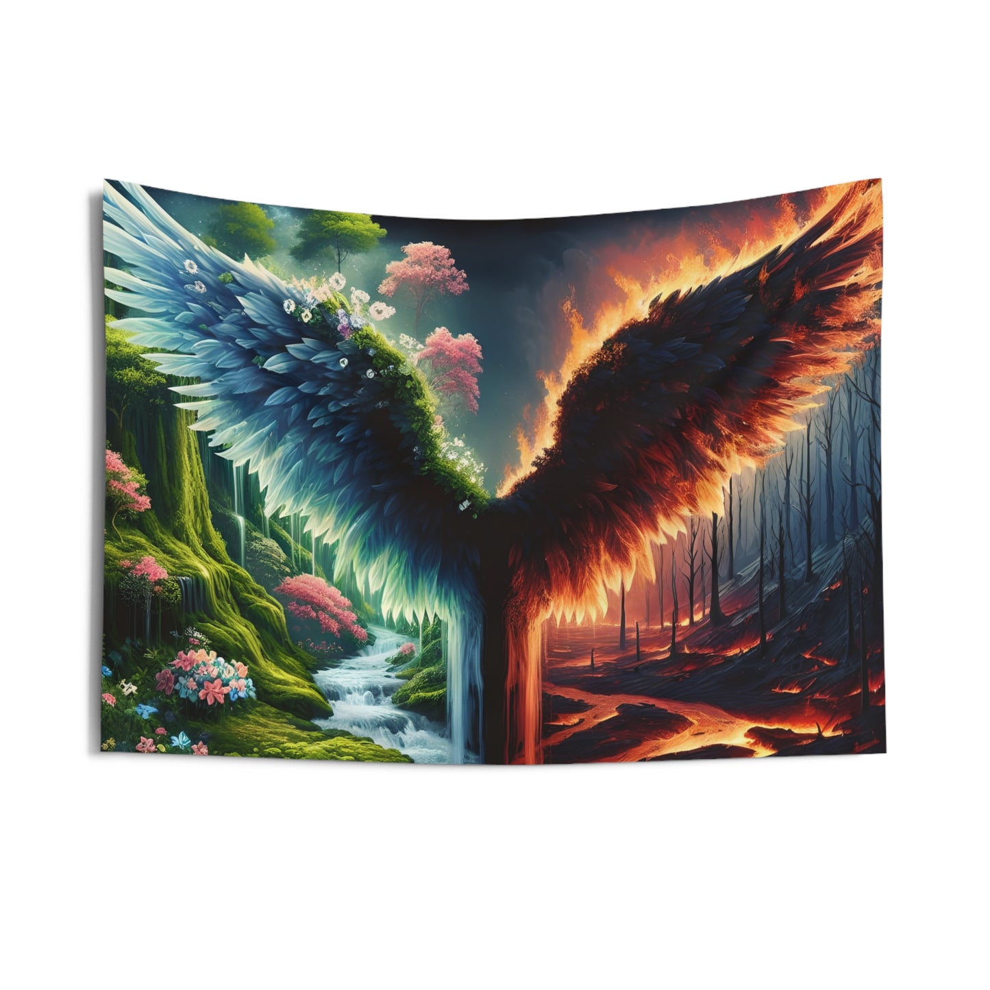 Angelz & Demonz Indoor Wall Tapestry