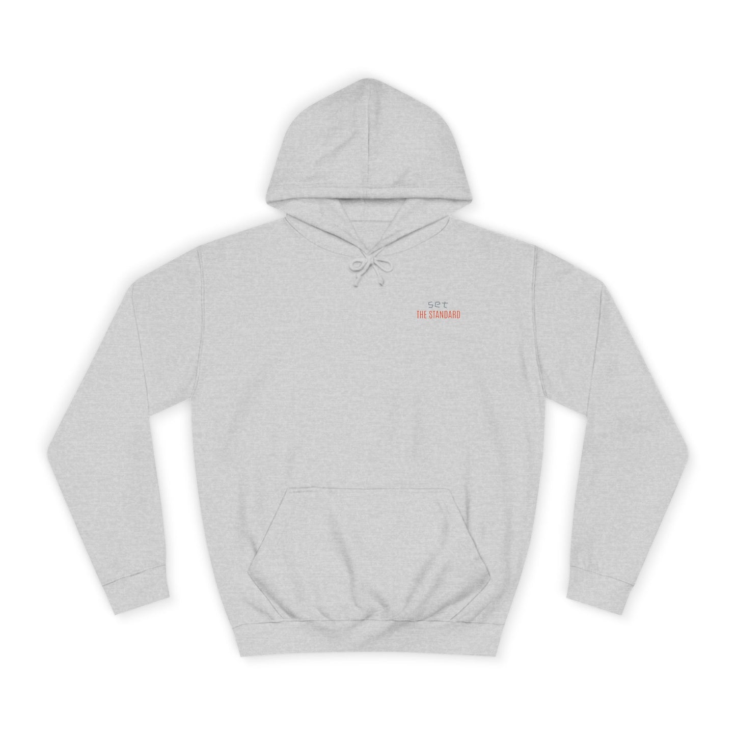 SNRG Unisex Hoodie - Set the Standard, Sweatshirt, Hooded Jacket, Casual Pullover, Trendy Apparel, Outerwear, Hoodie
