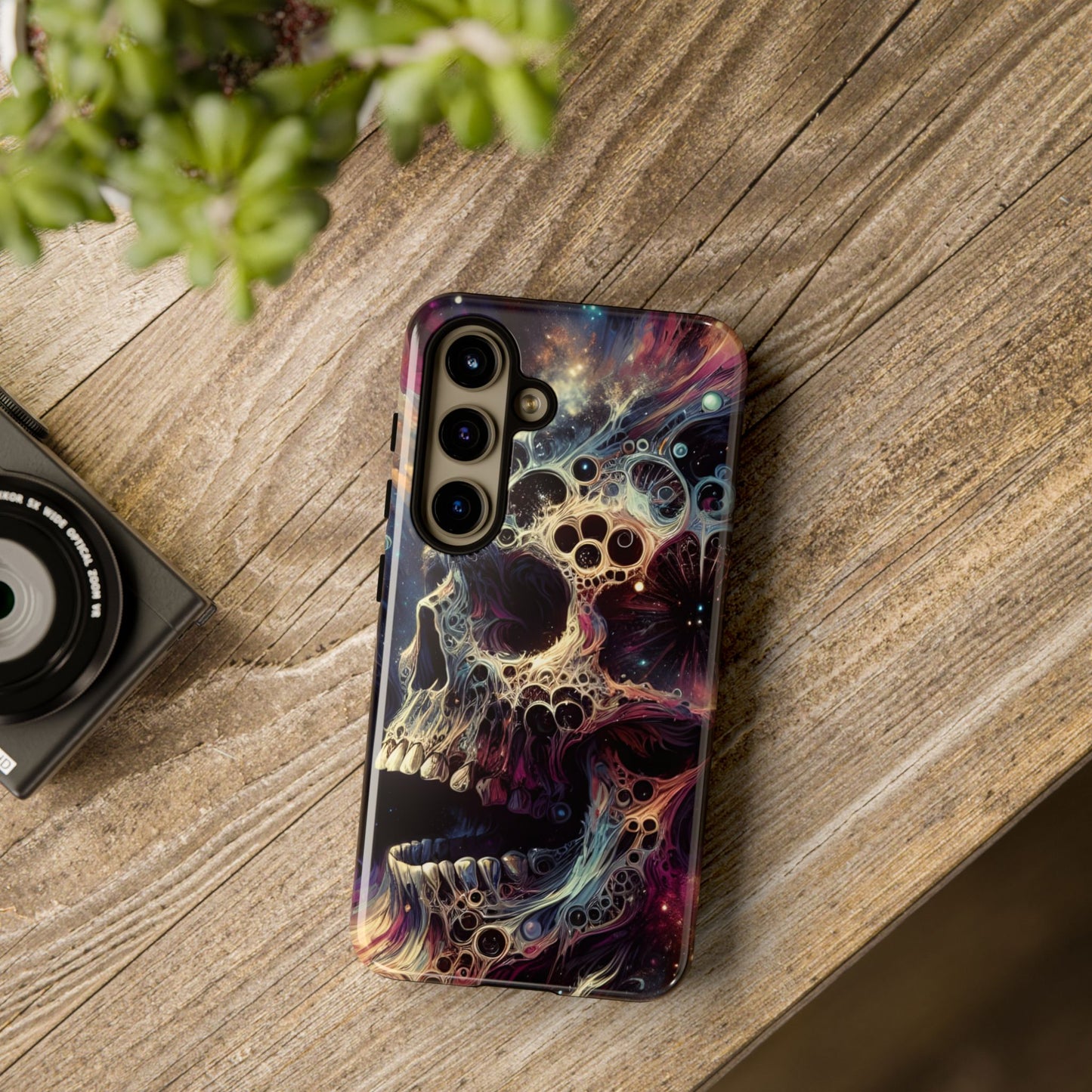 Cosmic Skullz Phone Case