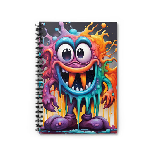 Wacky Spiral Notebook - Ruled Line