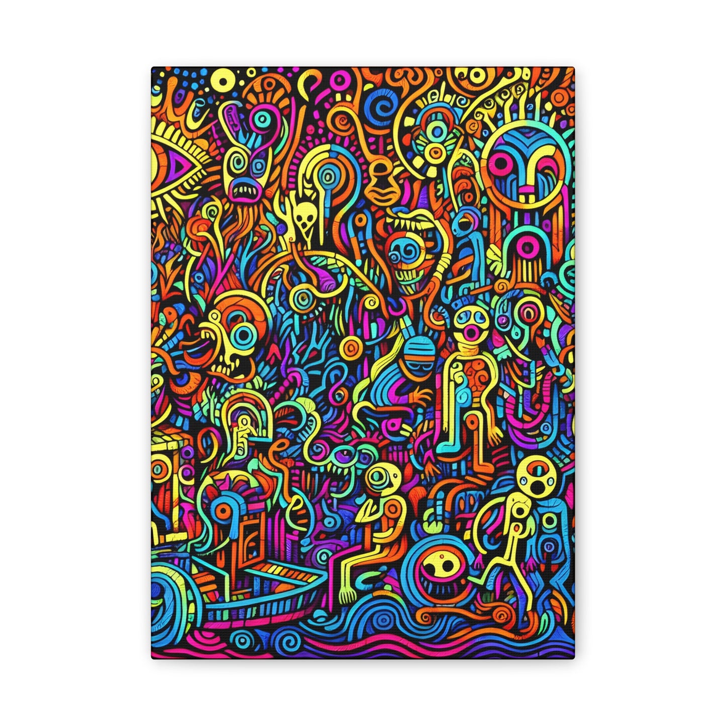 Monsterz Canvas Stretched, 0.75"