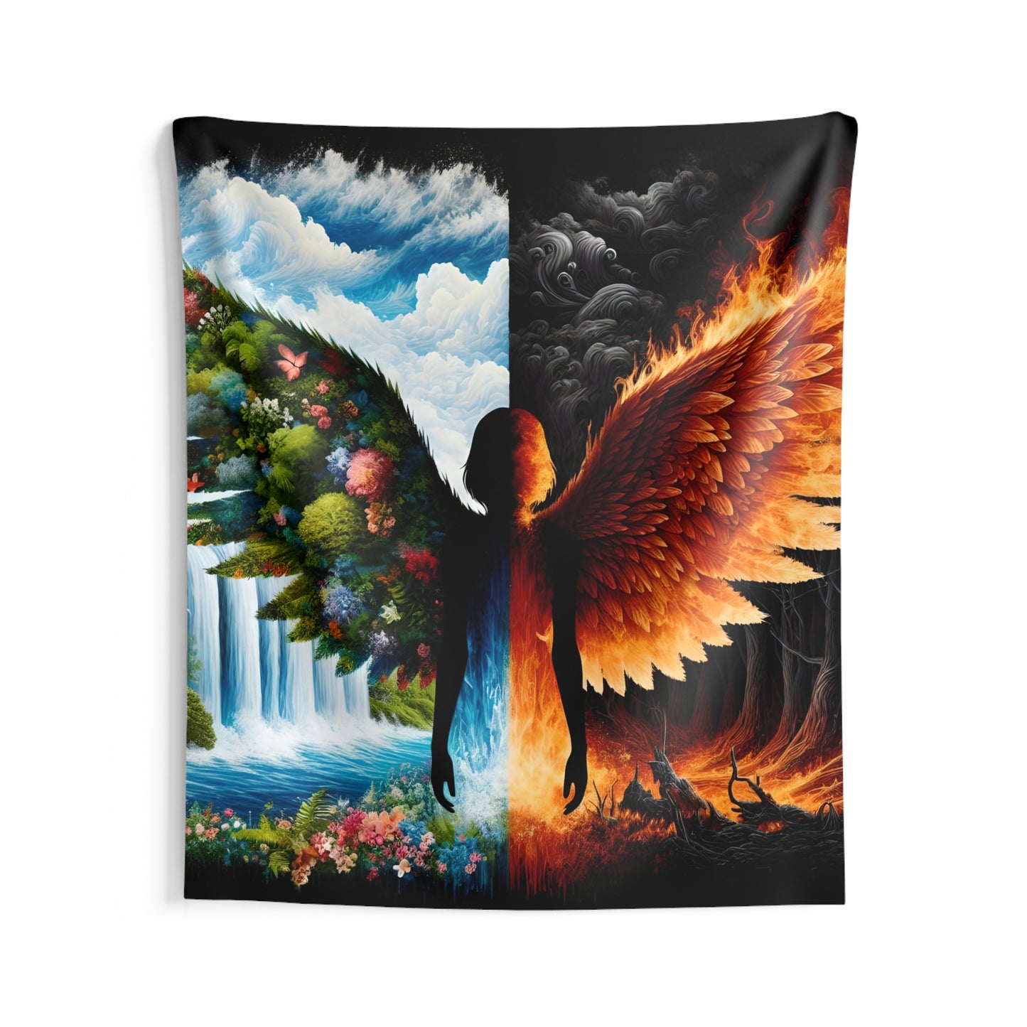 Angelz & Demonz Indoor Wall Tapestry