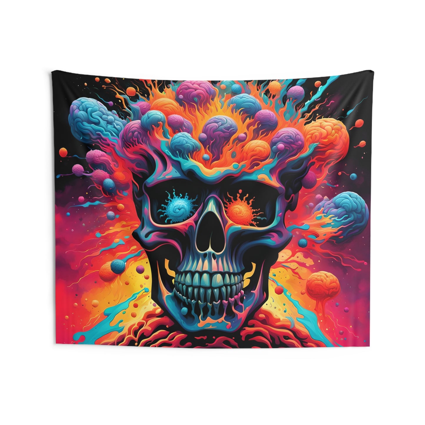 Mind Blown Indoor Wall Tapestries