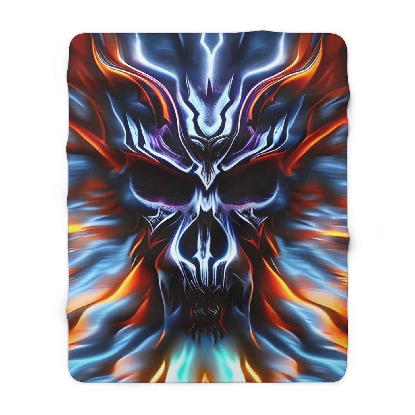 Angelz & Demonz Sherpa Fleece Blanket