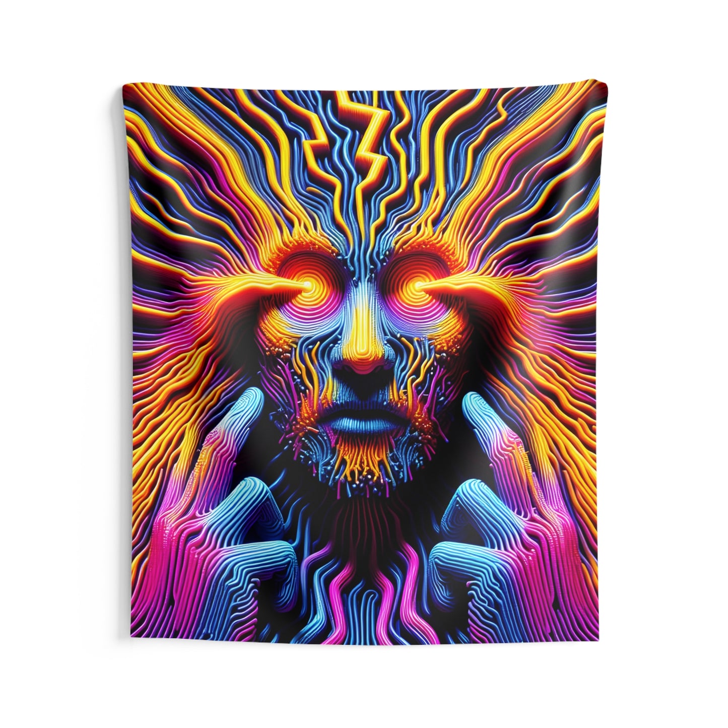 Cosmic Reaperz Indoor Wall Tapestry, Boho Wall Art, Wall Hanging Tapestry, Aesthetic Accessories