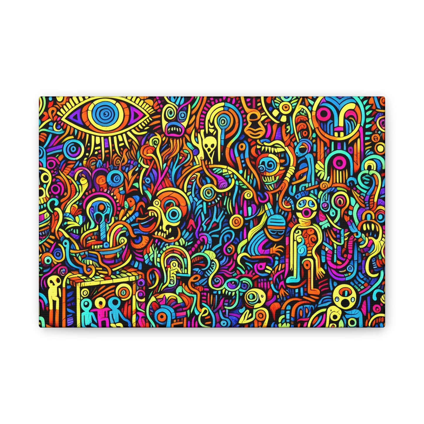 Monsterz Canvas Stretched, 0.75"