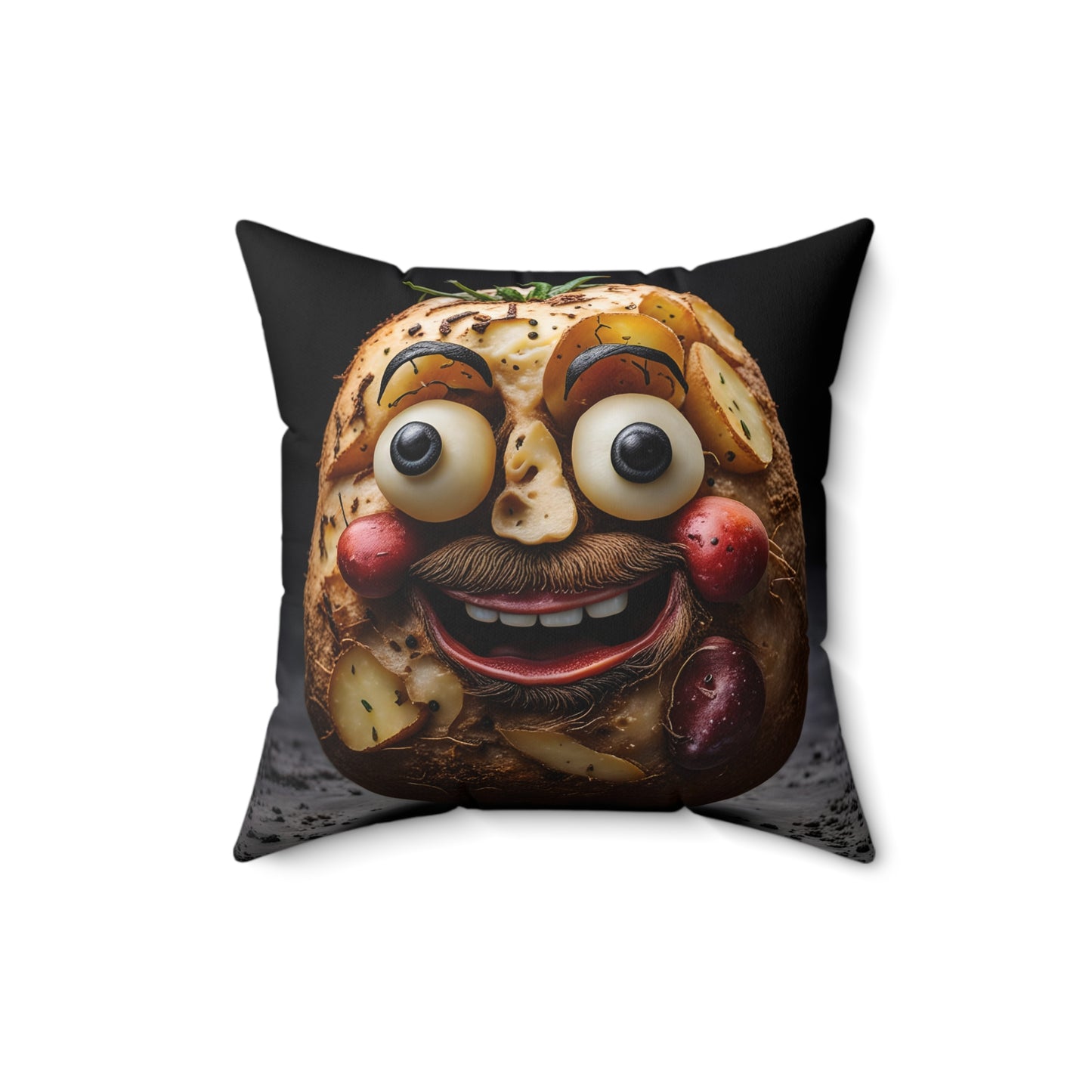 Couch Potatoez Spun Polyester Square Pillow