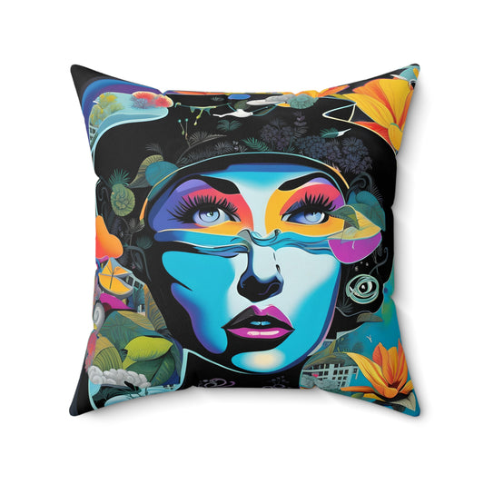 Sunsplash Square Pillow