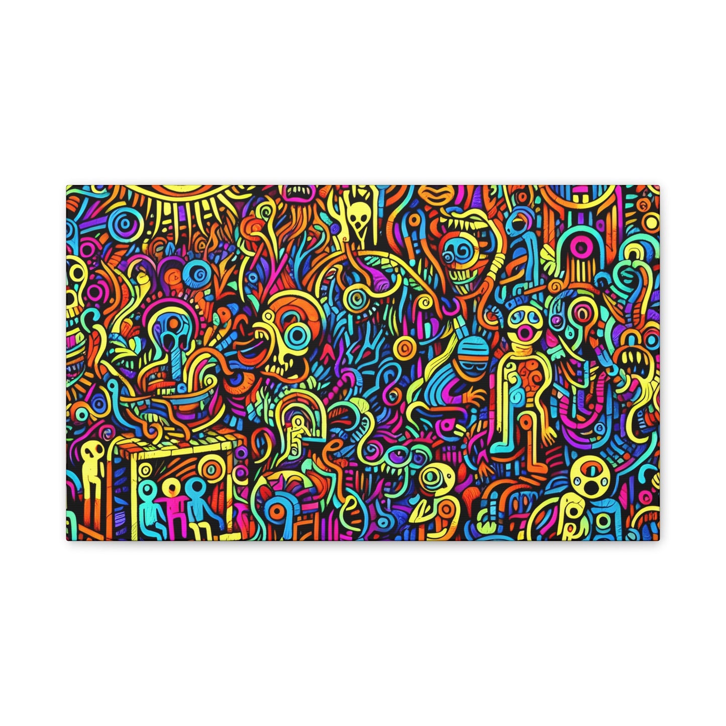 Monsterz Canvas Stretched, 0.75"