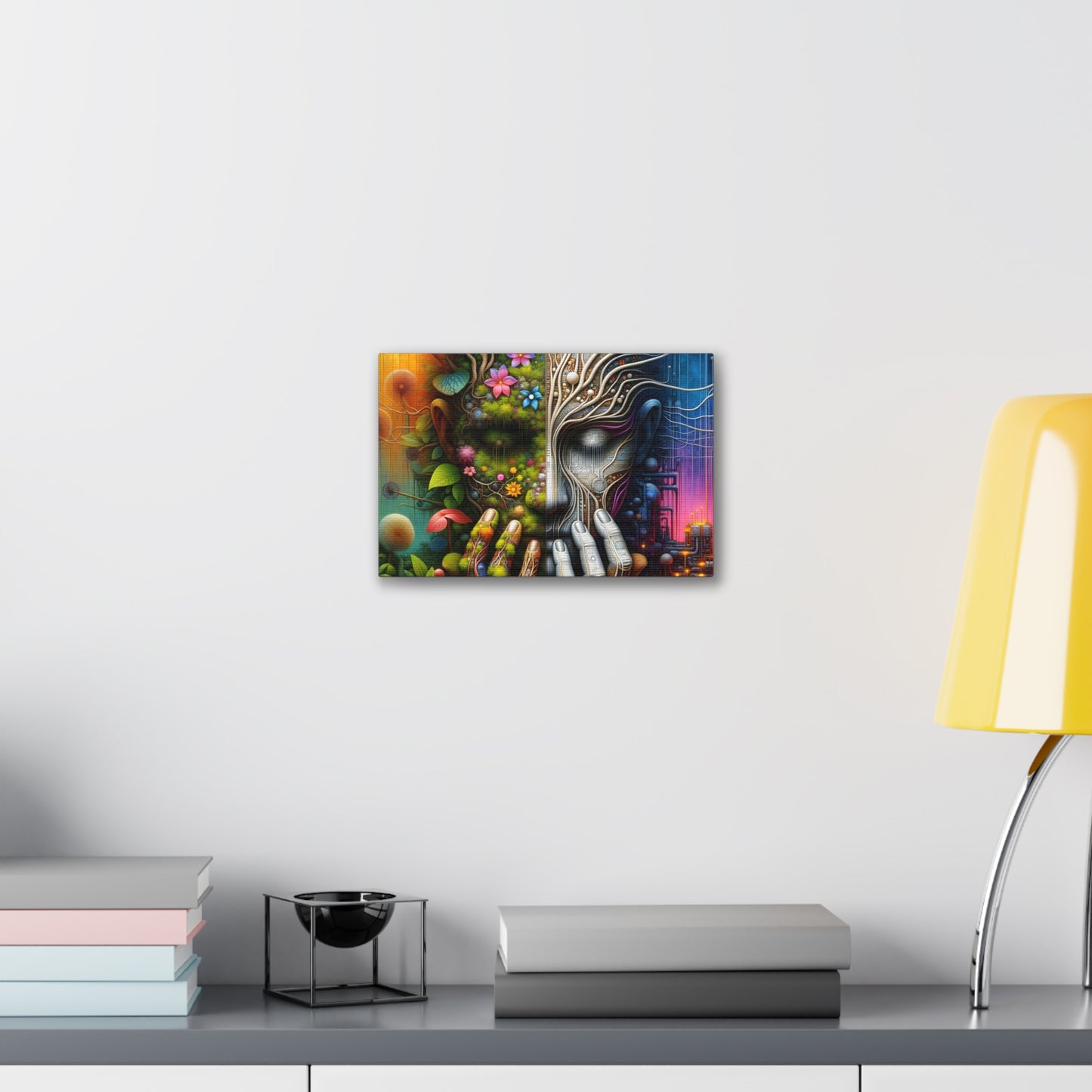 Duality Canvas Art - Stunning Stretched Wall Decor
