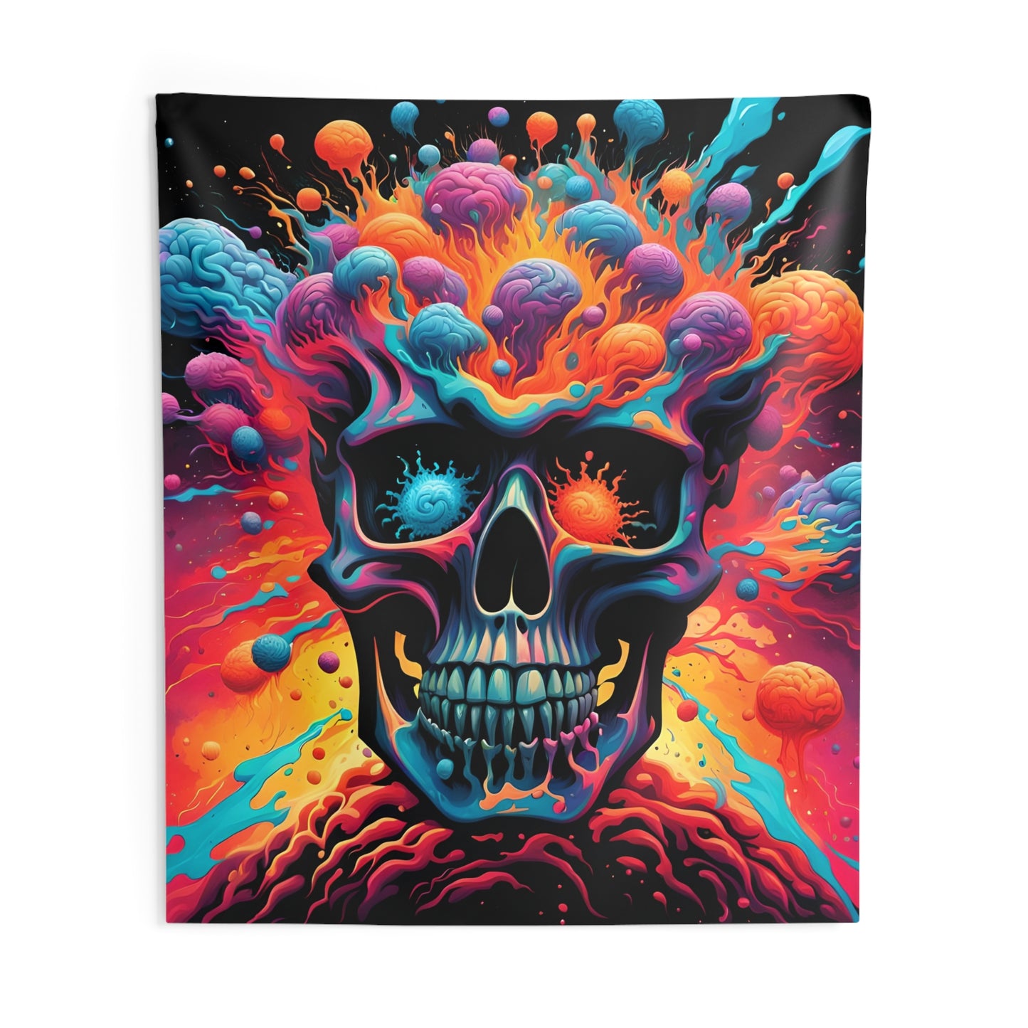 Mind Blown Indoor Wall Tapestries