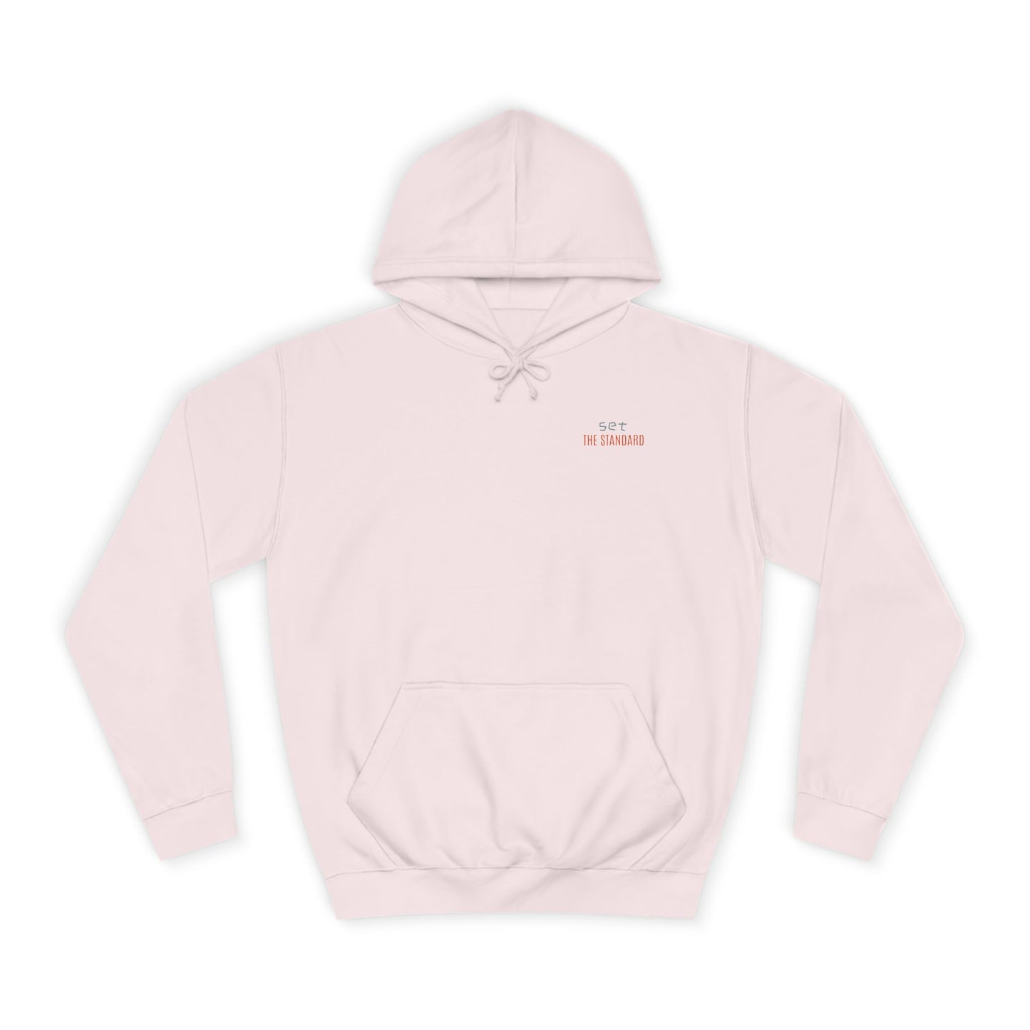 SNRG Unisex Hoodie - Set the Standard, Sweatshirt, Hooded Jacket, Casual Pullover, Trendy Apparel, Outerwear, Hoodie