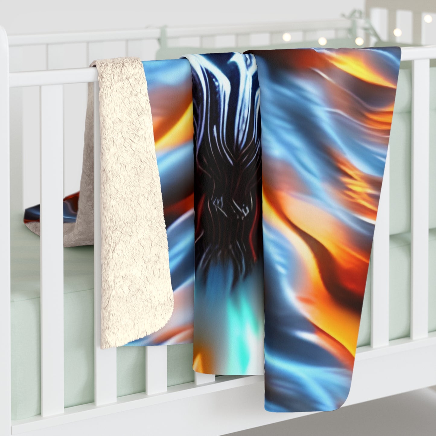 Angelz & Demonz Sherpa Fleece Blanket