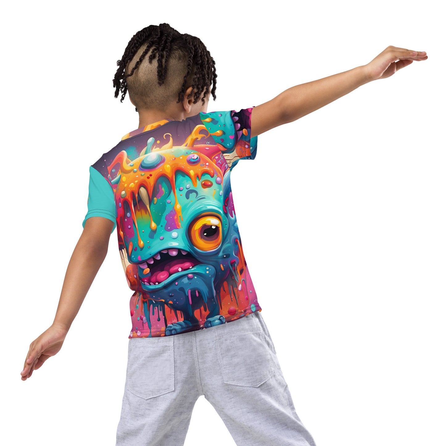 Wacky Style Kids Crew Neck T-Shirt