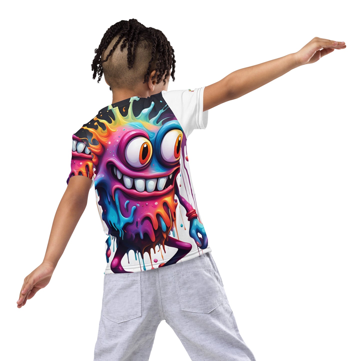 Wacky Style Kids Crew Neck T-Shirt