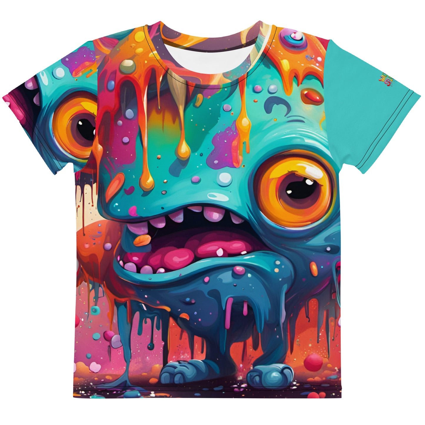 Wacky Style Kids Crew Neck T-Shirt