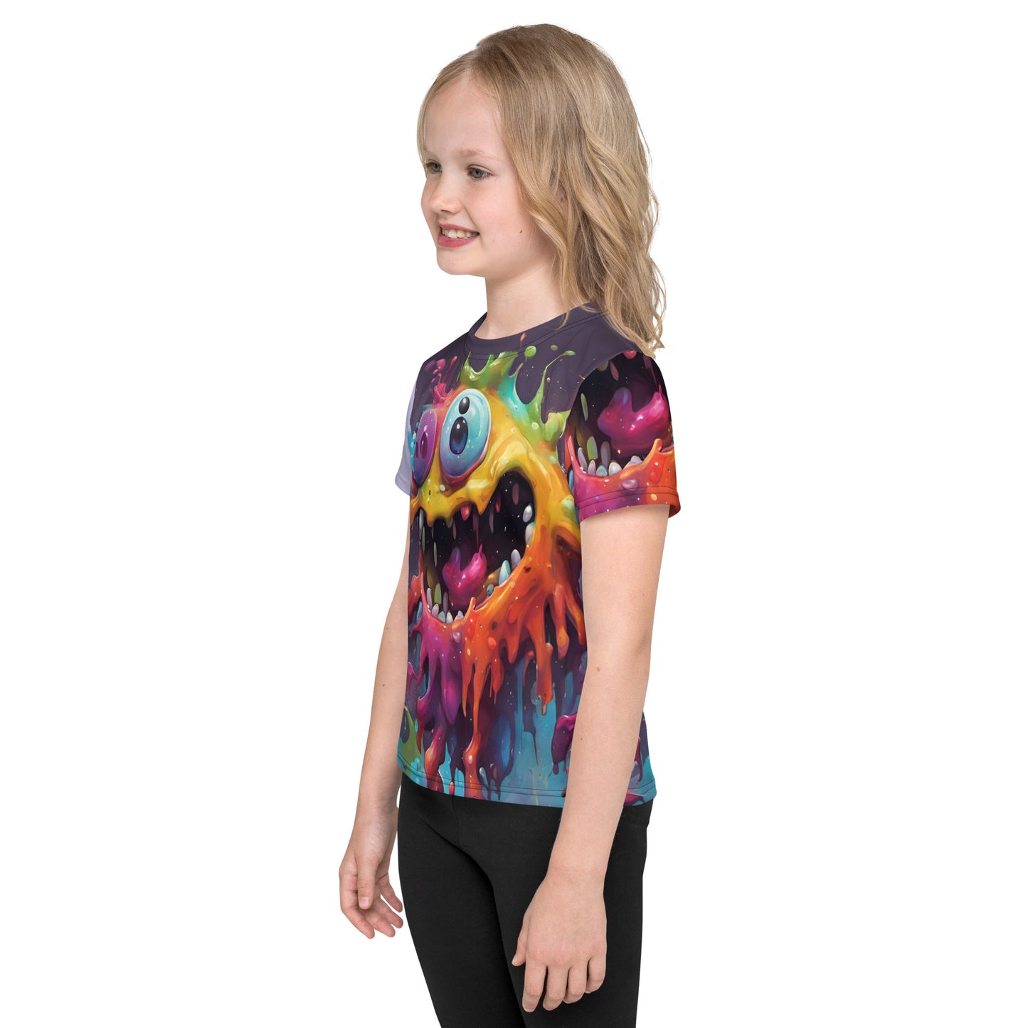 Wacky Style Kids Crew Neck T-Shirt