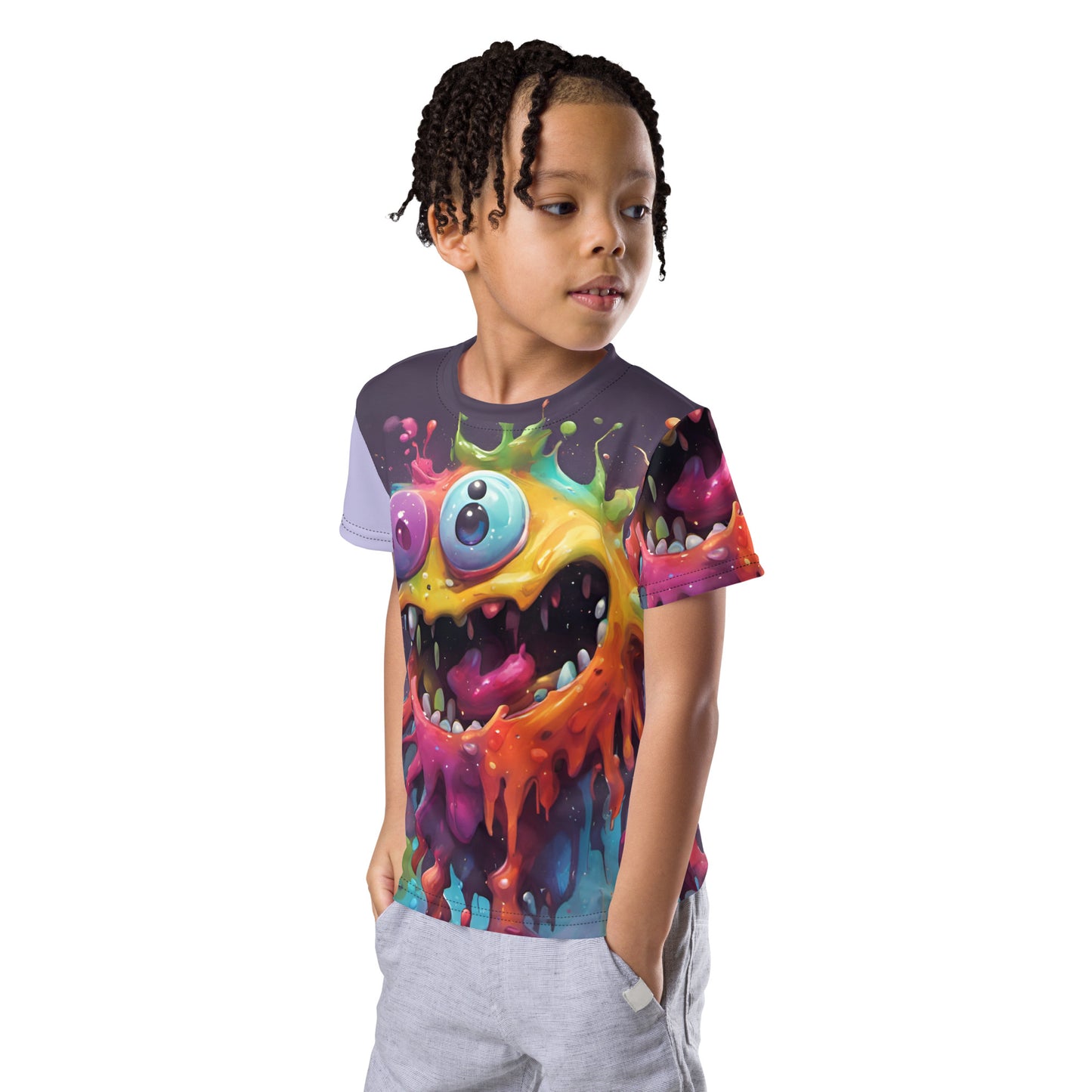 Wacky Style Kids Crew Neck T-Shirt