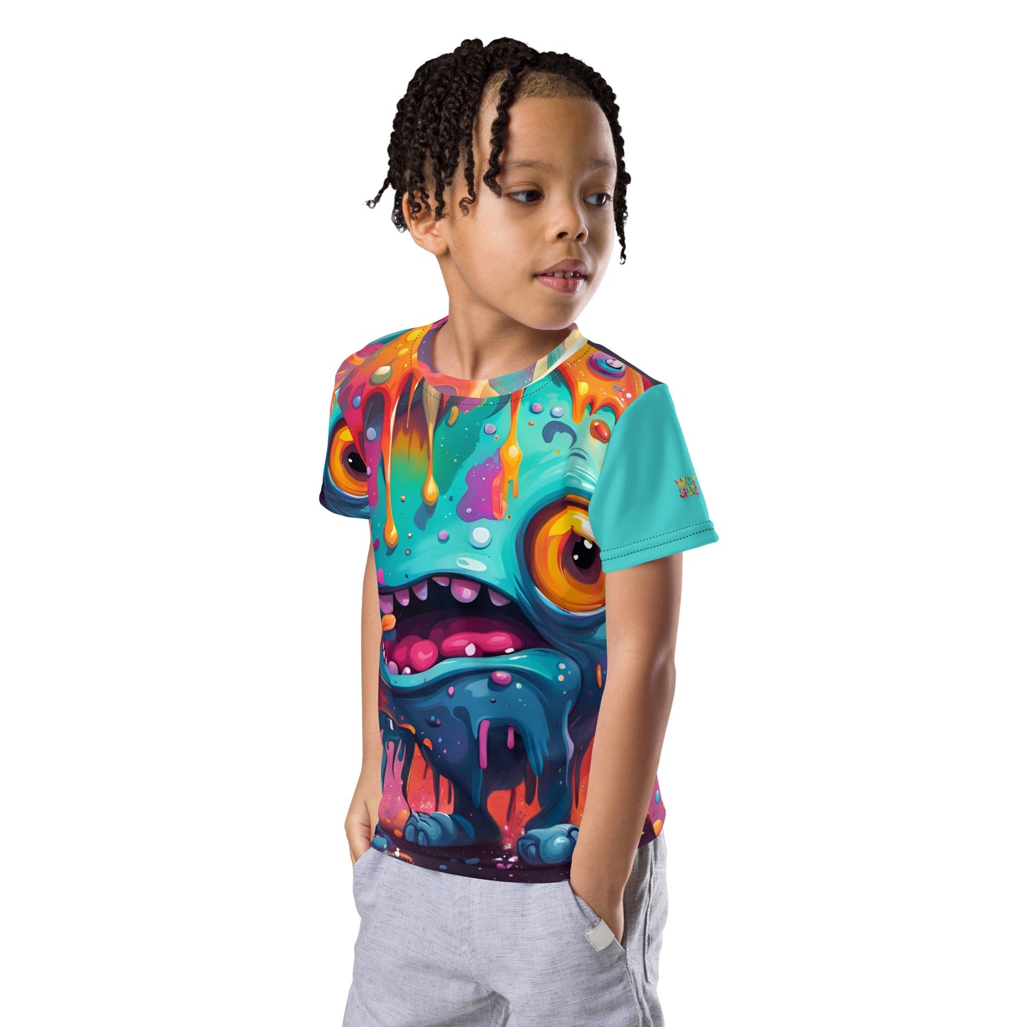 Wacky Style Kids Crew Neck T-Shirt