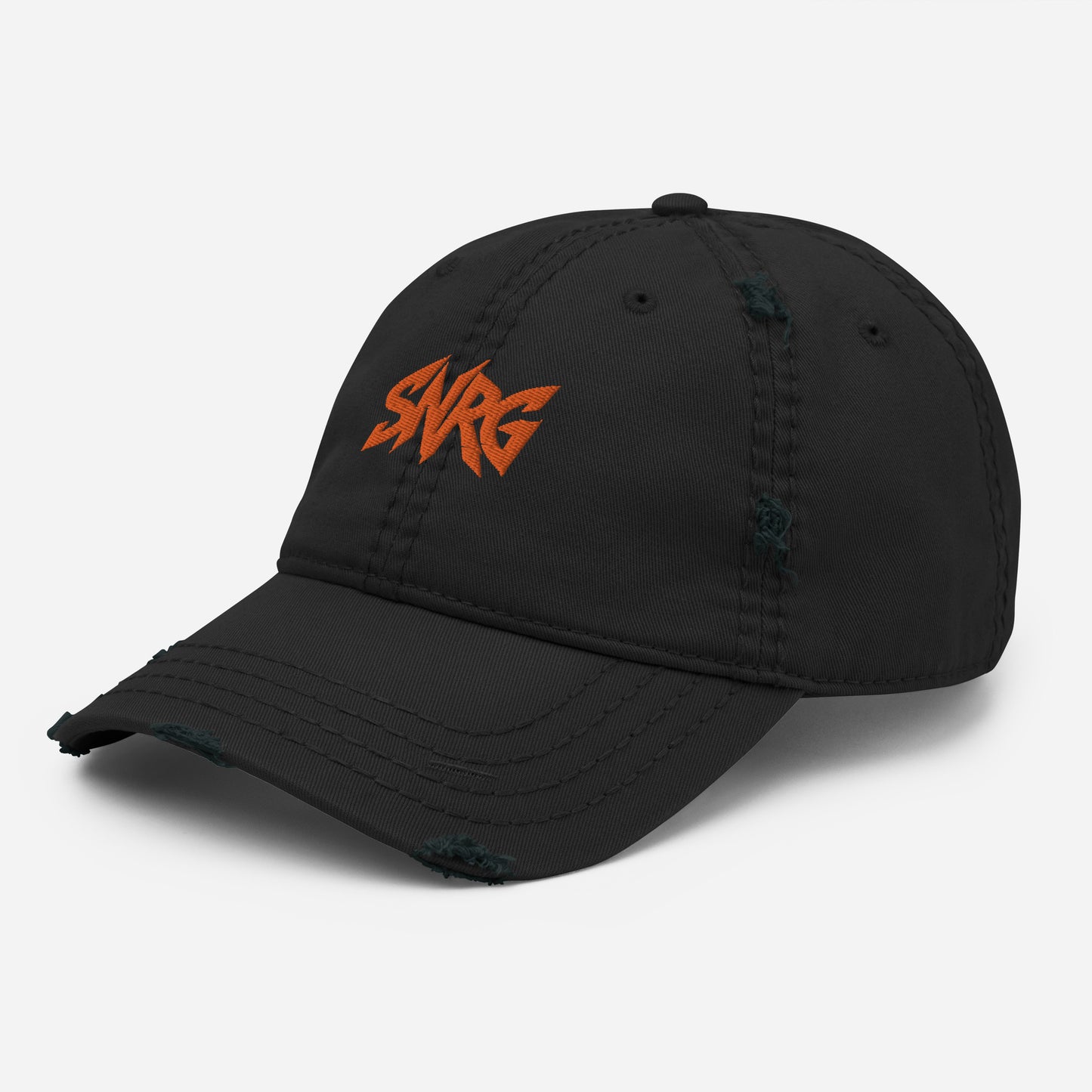 Branded Distressed Dad Hat